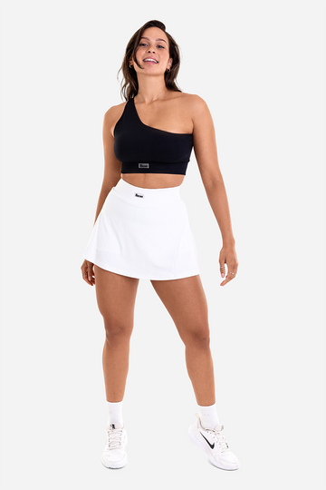 Bacon Active Shorts Slice Skort // White